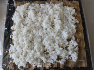 香蕉肉松饭卷的做法步骤：4