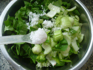 清炒手捏菜的做法步骤：5