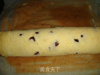 蔓越莓蛋糕卷的做法步骤：14