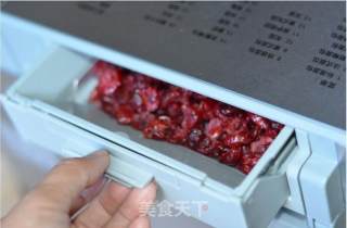 蔓越莓吐司面包&自制肉松&蓝莓酸奶的做法步骤：3