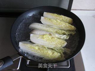 南瓜酱焗娃娃菜的做法步骤：3