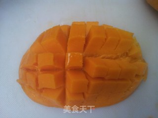 夏天的味道【椰汁芒果红茶冻】的做法步骤：4