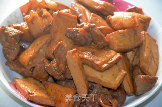 猪肉炒豆干的做法步骤：7