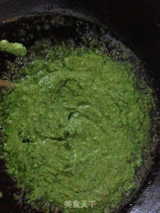 营养美观又美味的意式青酱面——菠菜松子青酱意面的做法步骤：5