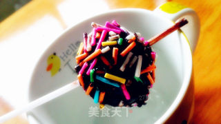 27的烘焙日记——朗姆杂果巧克力麦芬棒棒糖的做法步骤：12