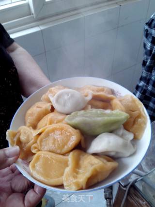 彩色饺子的做法步骤：14