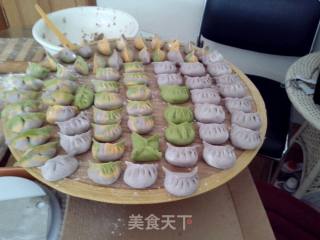彩色饺子的做法步骤：15