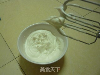 桂花蜜牛奶戚风的做法步骤：4