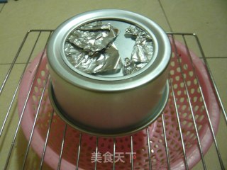 桂花蜜牛奶戚风的做法步骤：8