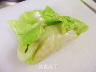 发薪日前的高丽菜卷的做法步骤：10