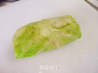 发薪日前的高丽菜卷的做法步骤：11
