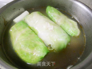 发薪日前的高丽菜卷的做法步骤：12