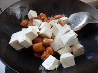 豆腐烧肉的做法步骤：8