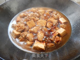 豆腐烧肉的做法步骤：9