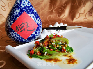心蓝手制私房菜【蚝油生菜】——饮食男女的色香味的做法步骤：8