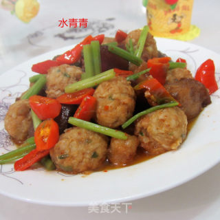 丸子烧东坡肉的做法步骤：8