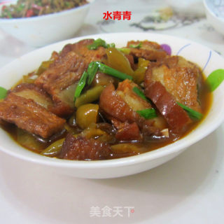 酸辣椒烧东坡肉的做法步骤：10