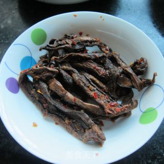 干茄子蒸皱皮肉的做法步骤：3