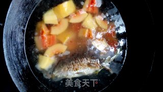 木瓜鲫鱼汤的做法步骤：8