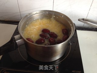 南瓜小米白果粥的做法步骤：6