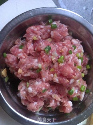 苦瓜酿肉的做法步骤：3