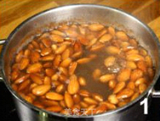 脆糖杏仁的做法步骤：1