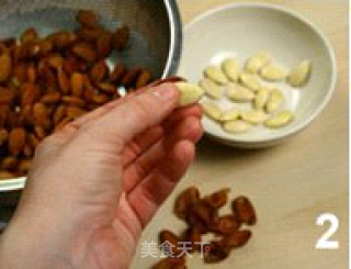 脆糖杏仁的做法步骤：2