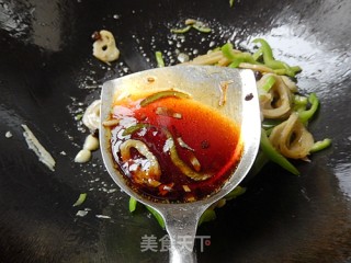 豆豉青椒炒面筋的做法步骤：9