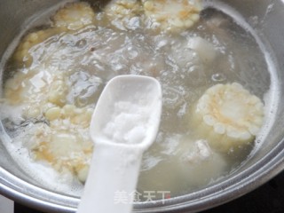 山药玉米骨汤的做法步骤：7