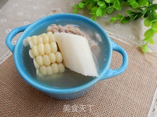 山药玉米骨汤的做法步骤：8