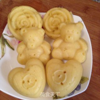 造型发糕的做法步骤：5