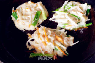 能量满分的蔬菜鱼饼的做法步骤：6