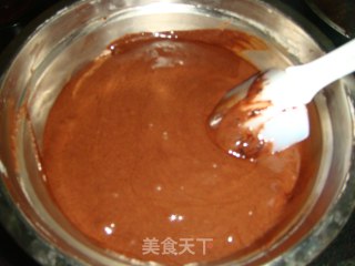 巧克力戚风蛋糕的做法步骤：13
