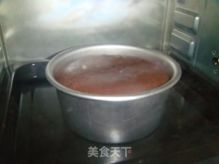 巧克力戚风蛋糕的做法步骤：15