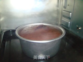 巧克力戚风蛋糕的做法步骤：16