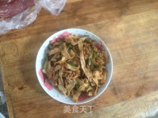 炒烙馍的做法步骤：7