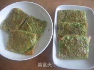 鲜虾腐皮饼的做法步骤：9