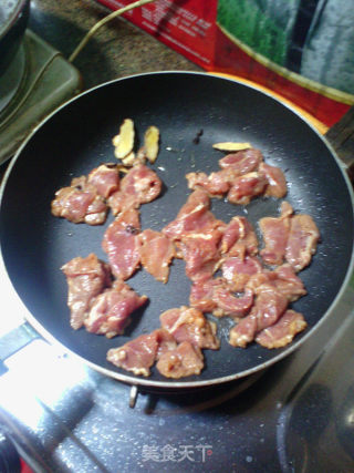 四季豆炒肉的做法步骤：4
