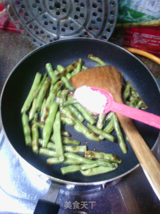 四季豆炒肉的做法步骤：9