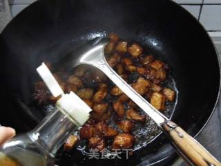 豆筋棍烧肉的做法步骤：8