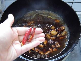 豆筋棍烧肉的做法步骤：9