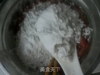 溜肉段的做法步骤：4
