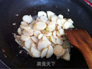 山药炒腰果的做法步骤：6