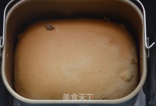 葡萄干枸杞吐司的做法步骤：7