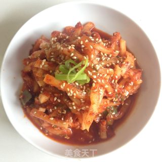 正宗韩国菜包肉보쌈的做法步骤：5