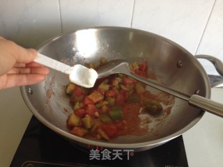 西红柿茄丁的做法步骤：8