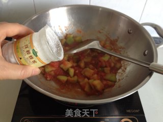 西红柿茄丁的做法步骤：9