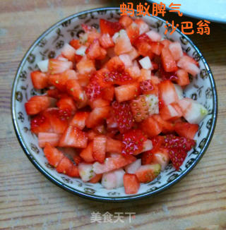 草莓沙巴翁的做法步骤：3