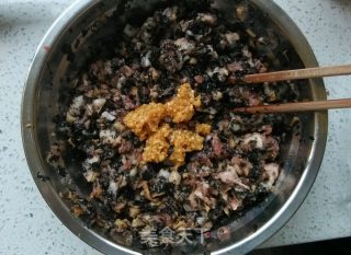 自创~蒜香水饺的做法步骤：6