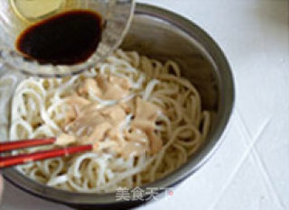 花生酱拌面的做法步骤：7